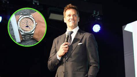 Tom Brady shows off timeless 0,000 Audemars Piguet x